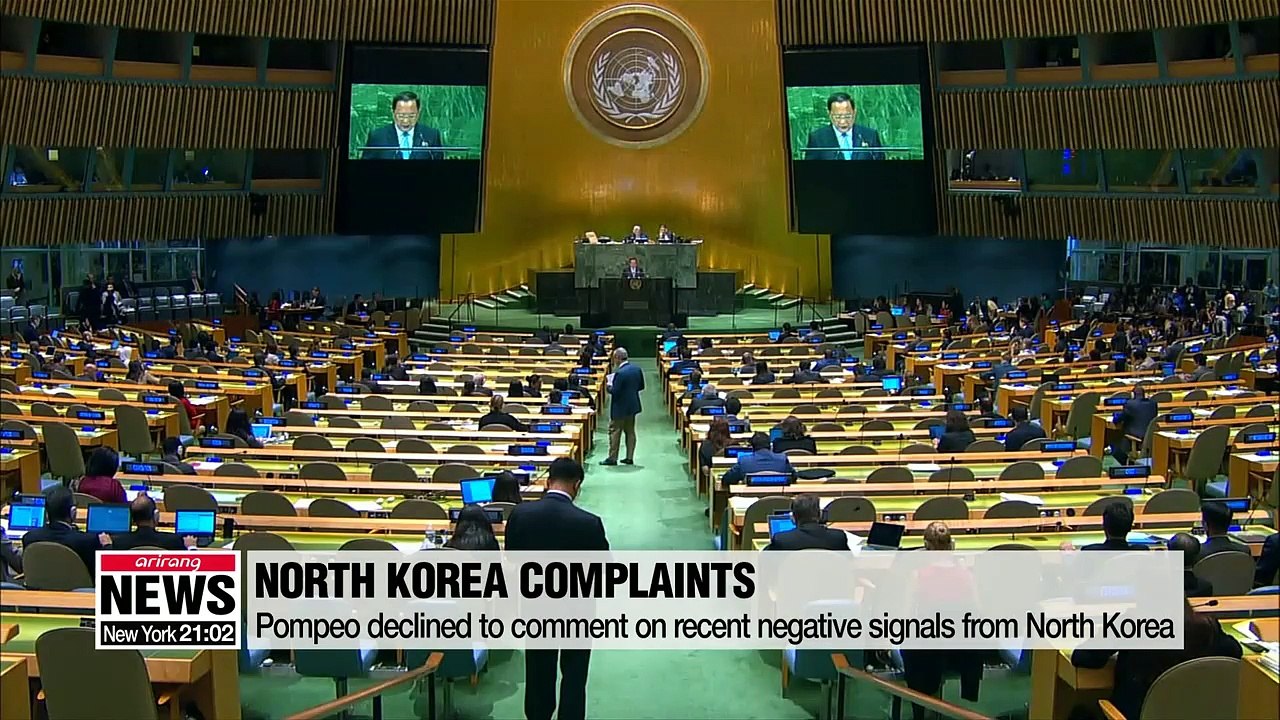 U.S. Secretary of State Mike Pompeo 'very happy' to return to North Korea