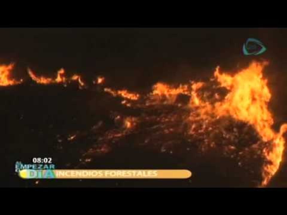 Terrible incendio en Oaxaca