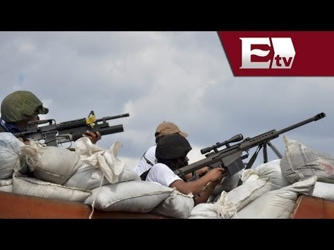 Grupos de autodefensas se enfrentan en la Ruana, Michoacán/Titulares con Vianey Esquinca