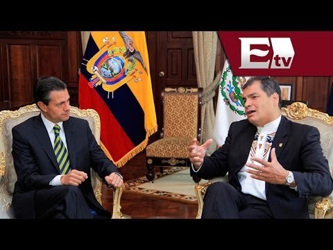 Peña Nieto llama a potenciar la relación comercial México- Ecuador / Andrea Newman