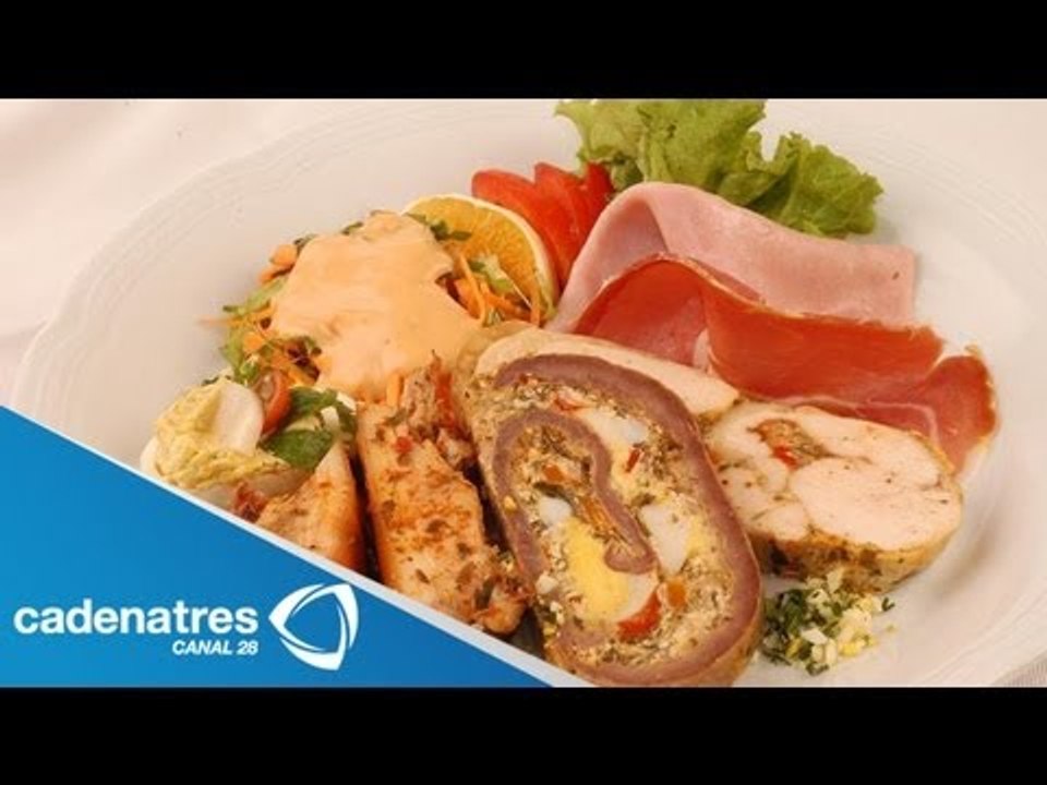 Ensalada colorida con Aderezo Mil Islas / Recetas de ensaladas