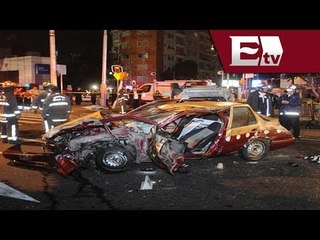 Impresionante choque de transporte público en Zaragoza / Titulares con Vianey Esquinca