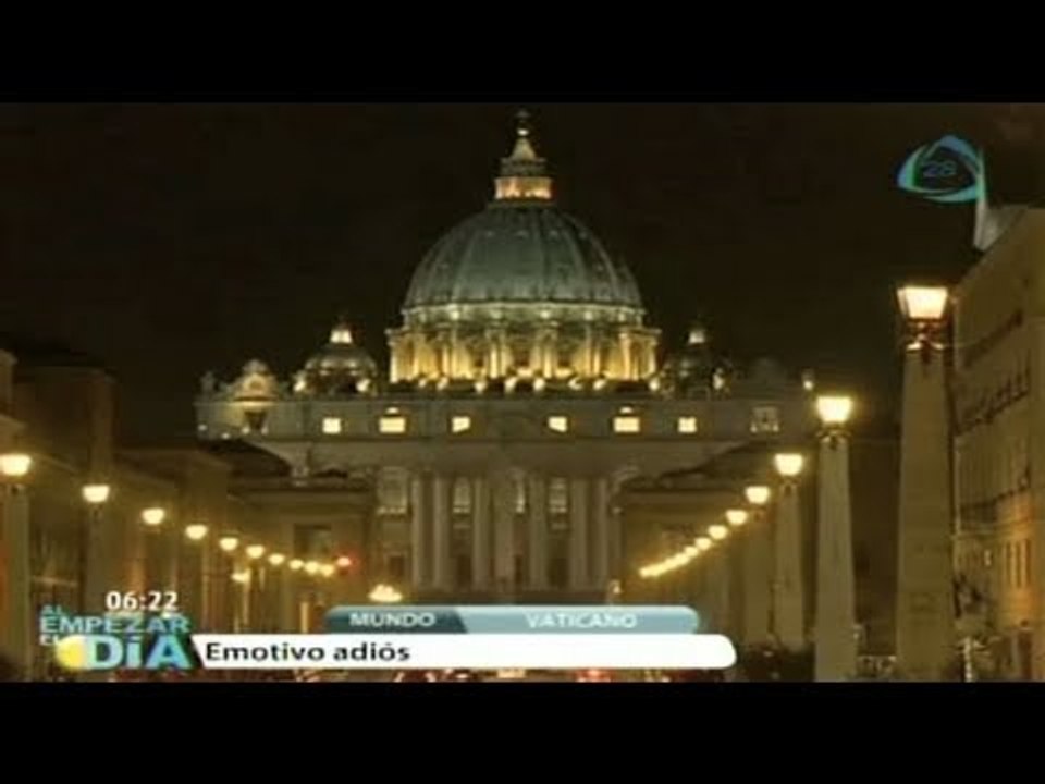 El mundo despide a Benedicto XVI