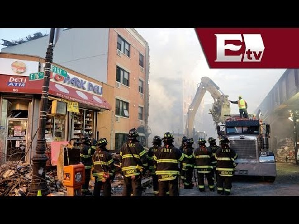 Nueva York: van 7 muertos por derrumbe de edifi...