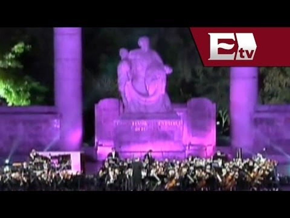 Bosque de Chapultepec se llena de color y sonido con  "Música para México"  / Ricardo