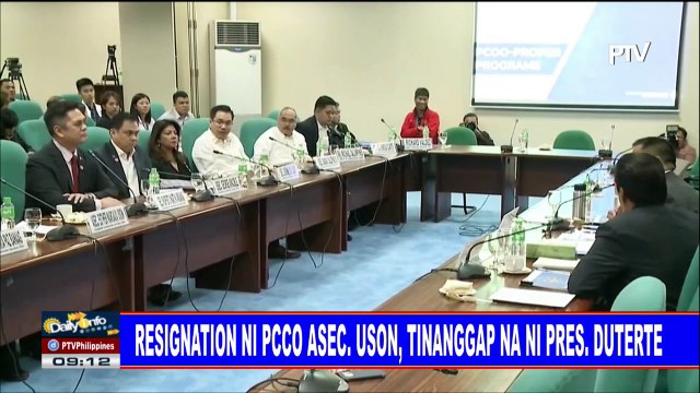 Resignation ni PCOO ASec. Uson, tinanggap na ni Pres. #Duterte