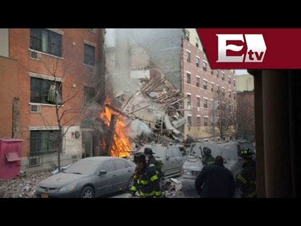 Se derrumban dos edificios en Nueva York / Titulares con Vianey Esquinca
