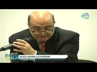 Conferencia de prensa de Jesús Murillo Karam