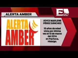 ALERTA ÁMBER: Desaparece joven de 15 años en Hidalgo / Titulares con Vianey Esquinca