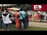 Ex trabajadores de Oceanografía bloquean accesos en Campeche por falta de pagos/ T. de la tarde
