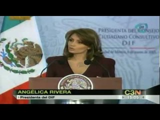 Angélica Rivera la nueva presidenta del Consejo Consultivo del DIF