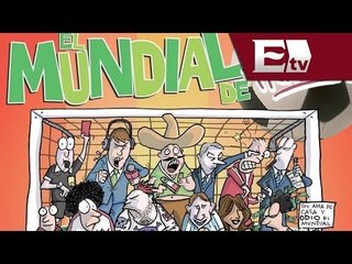 Trino Camacho devela su libro del Mundial de futbol/ Titulares de la tarde