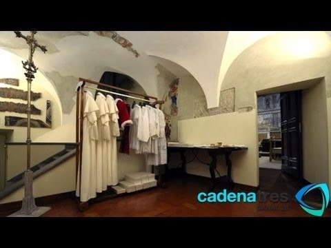 Al nuevo Papa ya les espera la vestimenta en la 'Sala de las Lágrimas'. Habemus Papam