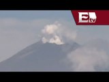 Popocatépetl tuvo 28 exhalaciones  / Ricardo Salas y Gwendolyne Flores