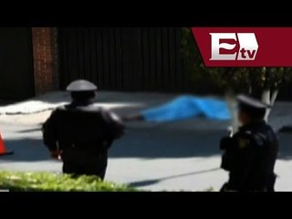 Muere mujer por accidente de un policia. Secretario de Seguridad Pública