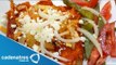 Receta para preparar enchiladas potosinas. Receta de enchiladas / Comida mexicana