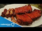 Receta para preparar costillas thai. Receta de costillas / Comida mexicana