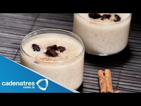 Receta para prepara arroz con leche. Arroz con leche / Postres mexicanos
