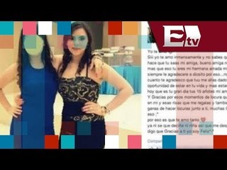 Joven es asesinada a puñaladas por su amiga / Entre mujeres