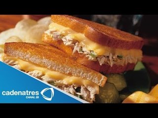 Receta de Tuna Melt / Receta de como hacer Tuna Melt