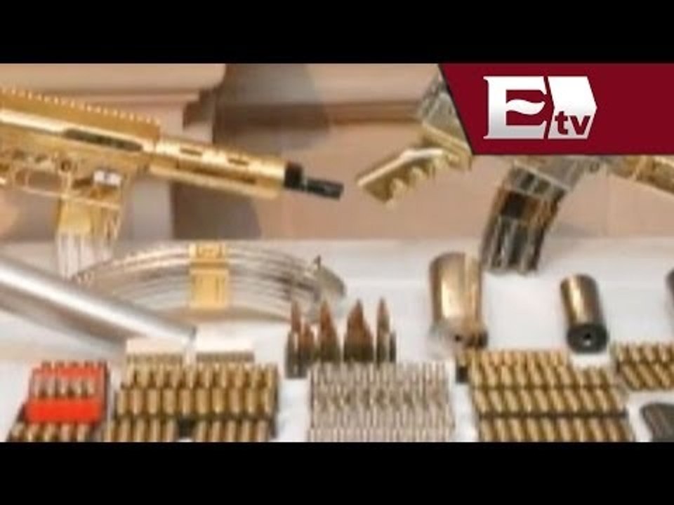Armas de `El Chapo´Guzmán / Capturan a Joaquín Guzmán