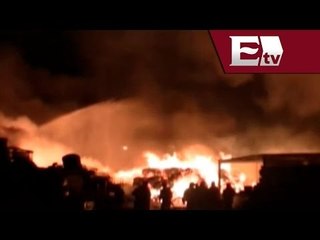 Bomberos heridos tras incendio en Ciudad Juárez / Andrea Newman