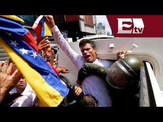 Leopoldo López critica el silencio de países tras situación  en Venezuela / María