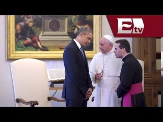 Papa y Obama divergen sobre el aborto en encuentro en El Vaticano/ Global Paola Barquet