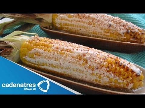Receta para preparar elotes. Cocinando con el chef Jorge Álvarez y Marco Di Mauro