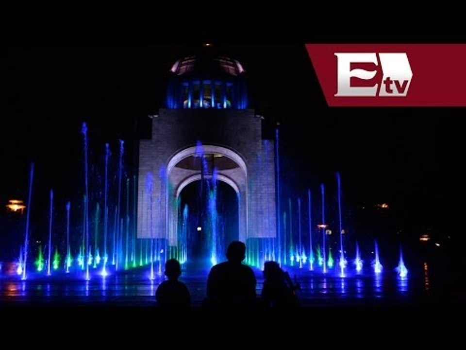 Iluminan monumentos capitalinos de azul por el...