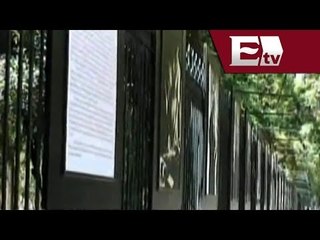 Recrean con imágenes la Defensa de Veracruz en las rejas de Chapultepec/ Titulares de la tarde