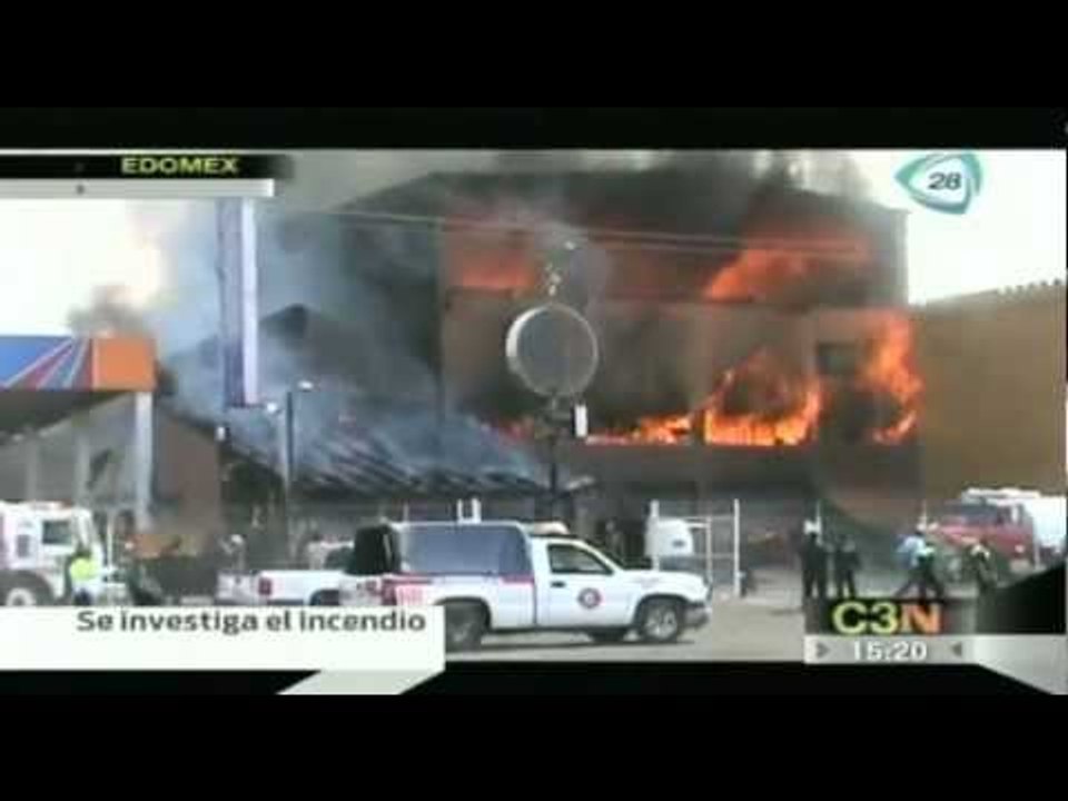 Investigan incendio del Bar Las Cabañas en los Reyes La Paz