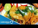 Receta de Tacos / Cómo hacer tacos de carne adobada