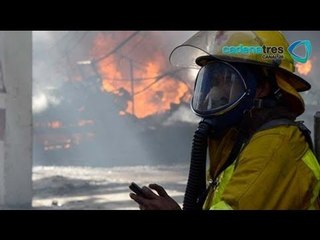 Incendio de Eulalia Gúzman termina con 35 casas