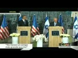 Obama viaja a Israel para limpiar tensiones con Siria e Iran