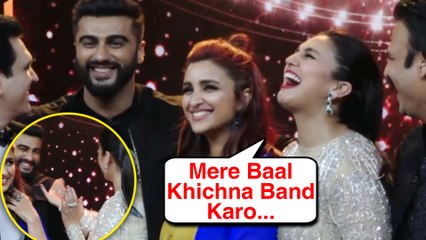 Huma Qureshi Shouts At Arjun Kapoor For Pulling Hair