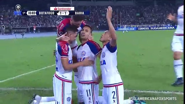 [GOLS/PÊNALTIS] Botafogo 2 (4) x (5) 1 Bahia - Copa Sudamericana 2018