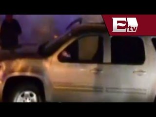 Atentado a la camioneta de Jesús Sierra, secretario de educación de Michoacán/ Titulares de la Noche