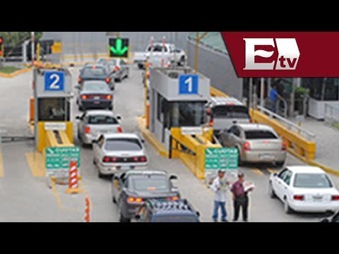 Cruces de frontera México con EU saturadas por vacaciones de Semana Santa / Excélsior en la media