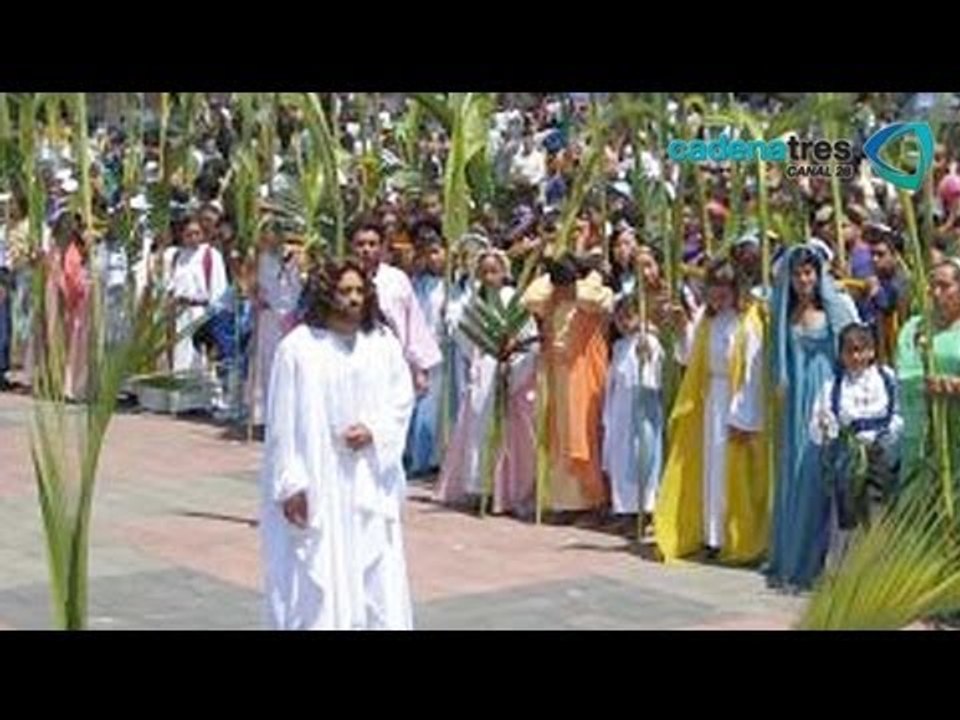 Comienza la Semana Santa en Iztapalapa