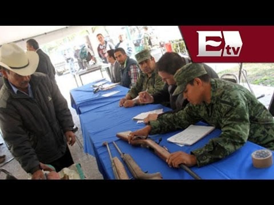 Alfredo Castillo habla sobre el desarme de autodefensas / Paola Virrueta