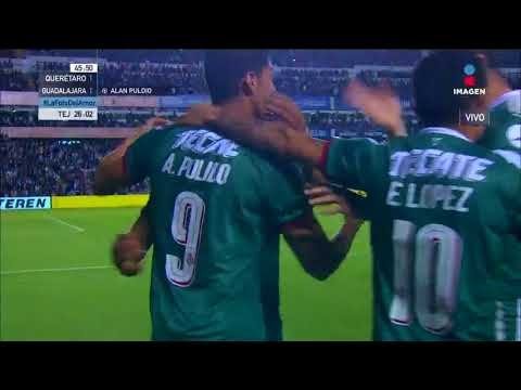 ¡Gol de las Chivas! Alan Pulido venció a Volpi y anota para Chivas
