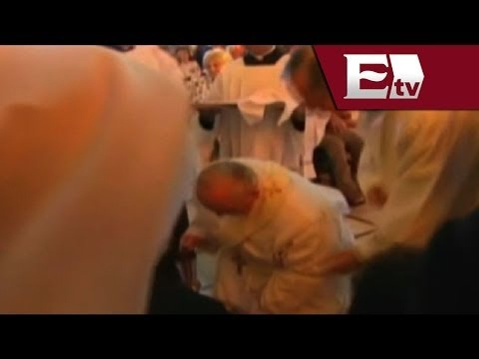 El Papa Francisco realiza Misa de lavatorio de pies / Excélsior informa