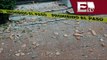 Reportan caída de bardas tras sismo en Estado de México / Mario Carbonell