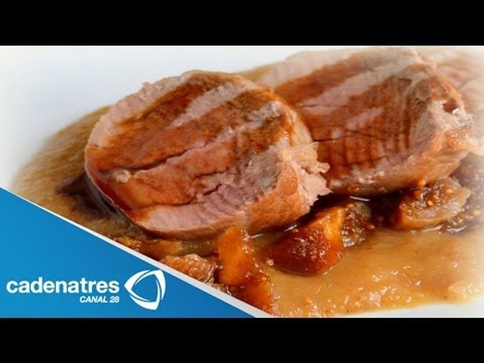 Receta para preparar lomo en salsa de membrillo. Receta de lomo / Recetas fáciles