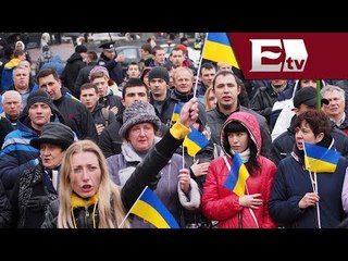 Ucrania se prepara para operación contra rebeldes tras ultimátum/ Global María Navarro