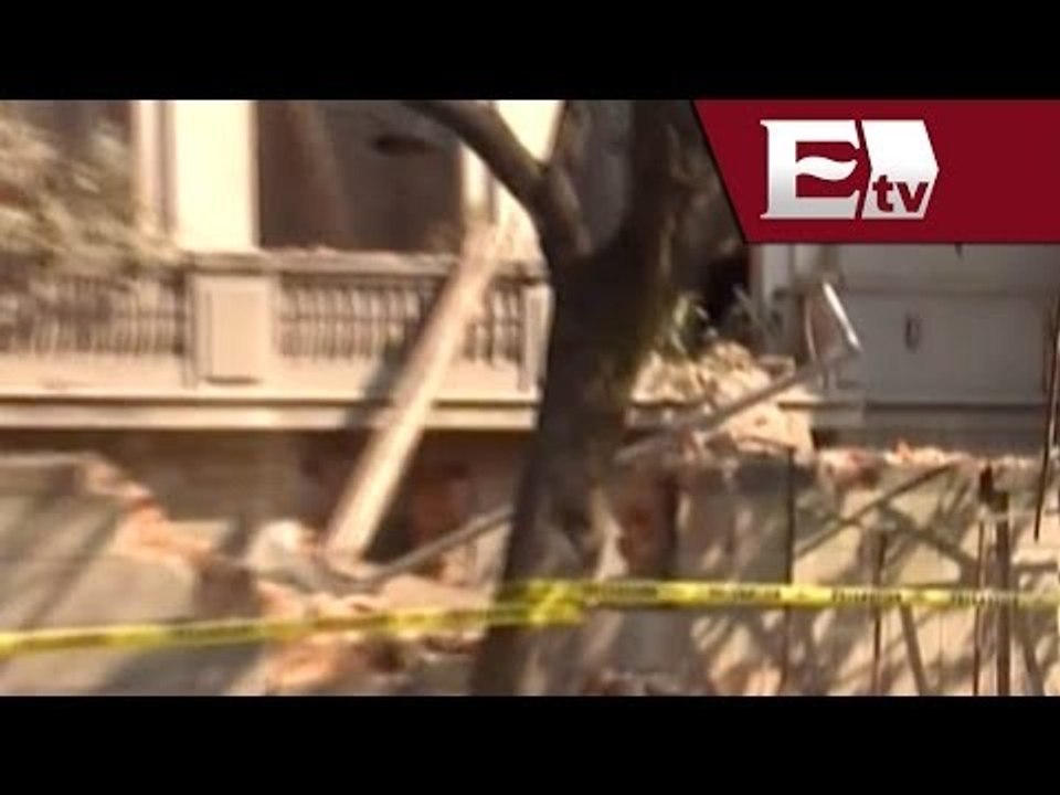 Recuento de daños por sismo en la Ciudad de México / Titulares de la noche