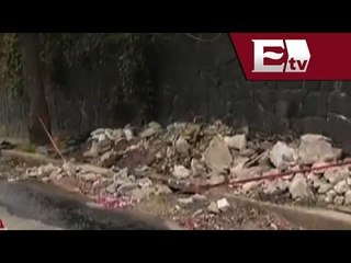 Yo lo vi: Impresionante fuga de agua en Magdalena Contraras, DF / Vianey Esquinca