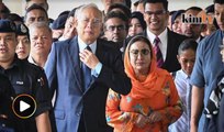 Najib, Rosmah beredar dari mahkamah tanpa sebarang komen