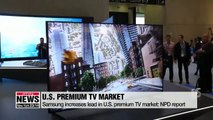Samsung dominates U.S. premium TV market